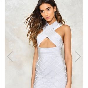 Nasty Gal crossroads bandage dress